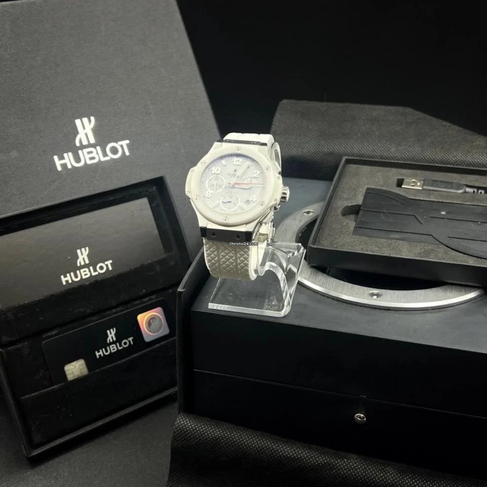 Hublot Big Bang White White Ceramic 41mm Complete Set