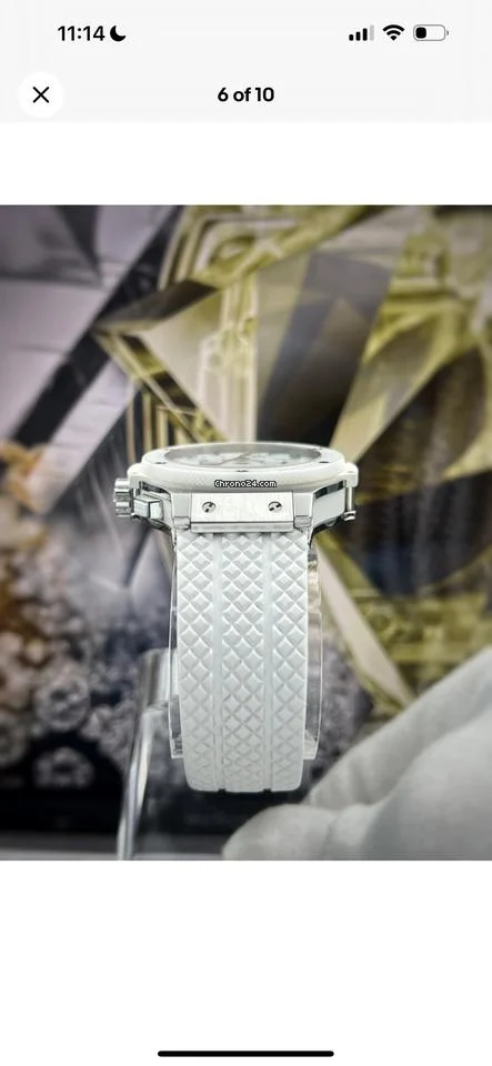 Hublot Big Bang White White Ceramic 41mm Complete Set