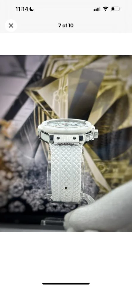 Hublot Big Bang White White Ceramic 41mm Complete Set