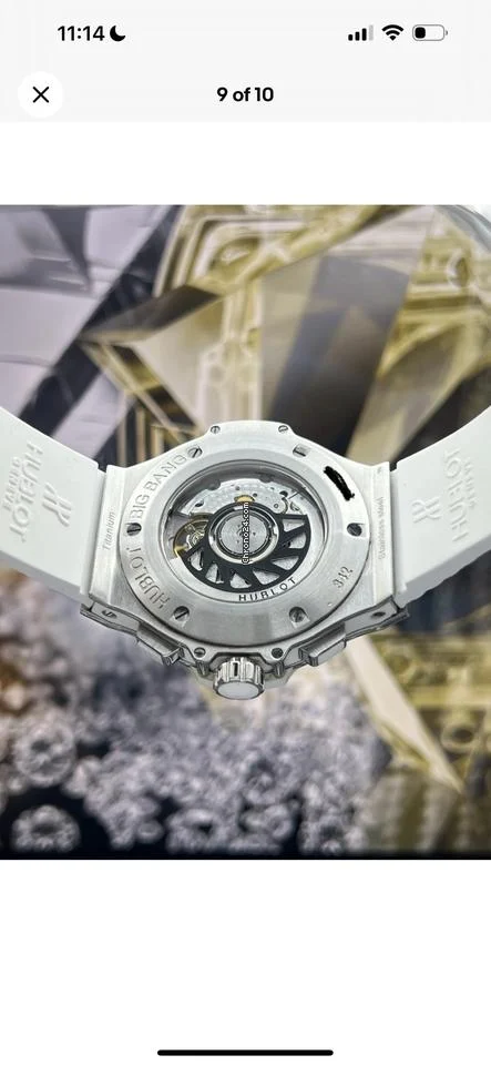 Hublot Big Bang White White Ceramic 41mm Complete Set