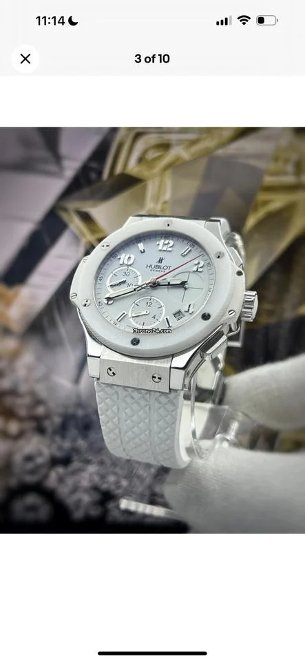Hublot Big Bang White White Ceramic 41mm Complete Set