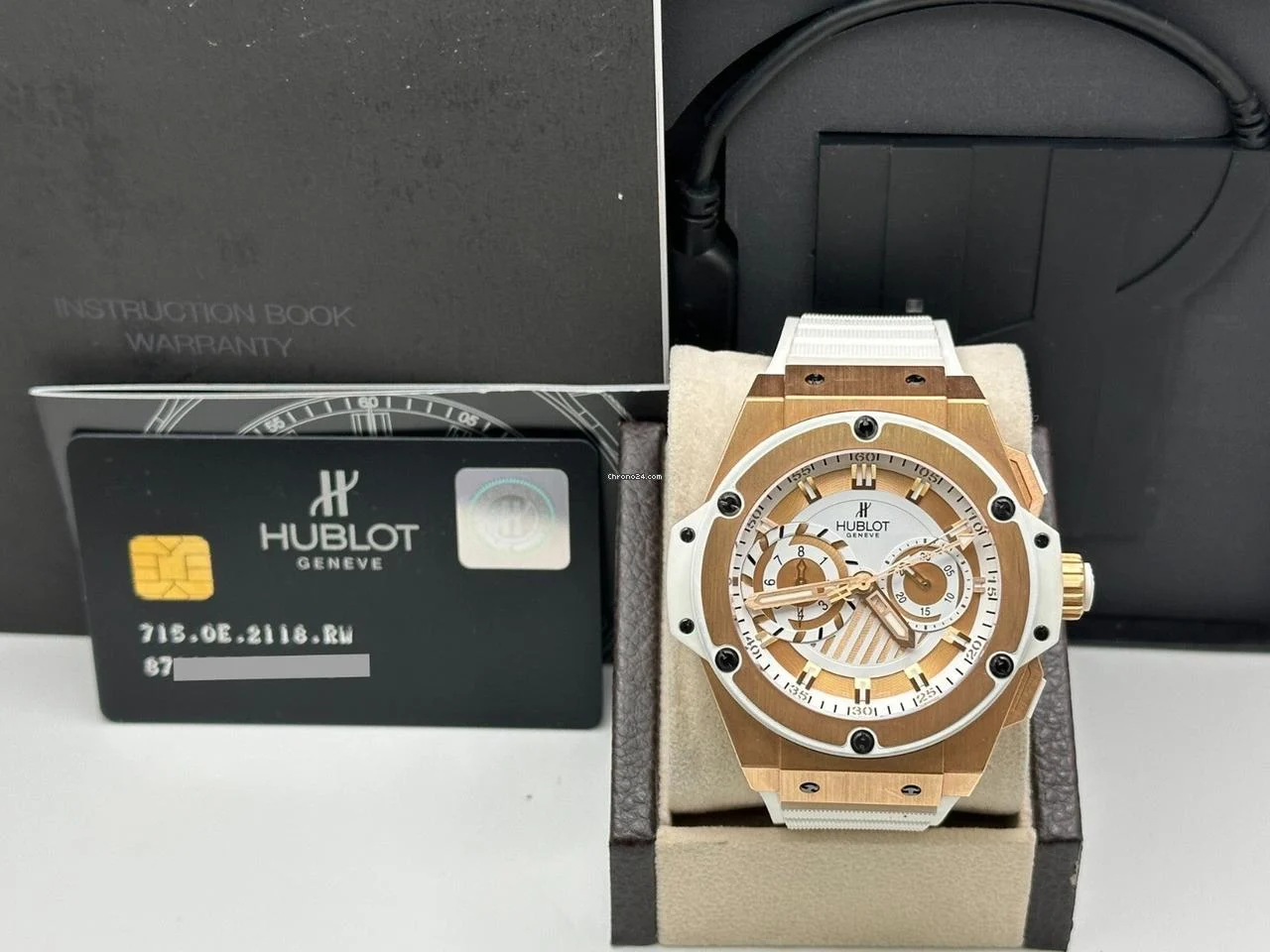 Hublot Big Bang King Power Foudroyante 715.OE.2118.RW 18K Rose Gold Box Paper