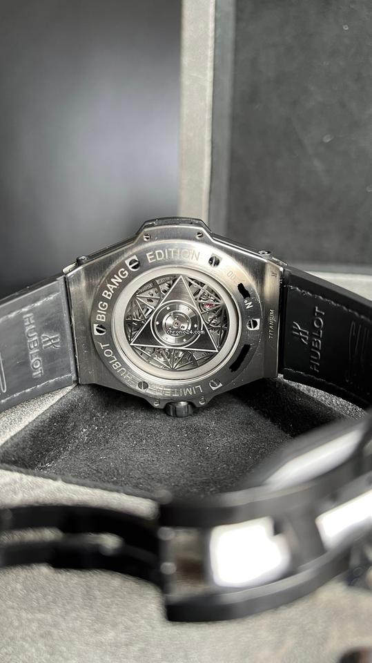 Hublot Big Bang Sang Bleu Hublot Sang Bleu Titanium Case White Dial