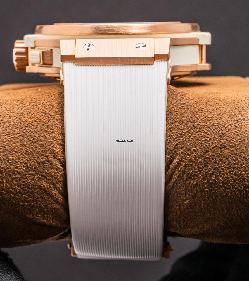 Hublot Big Bang 44 Original Gold White $37K MSRP Box WARRANTY SERVICED Chronograph 13 Hublot Big Bang 44 Original Gold White $37K MSRP Box WARRANTY SERVICED Chronograph