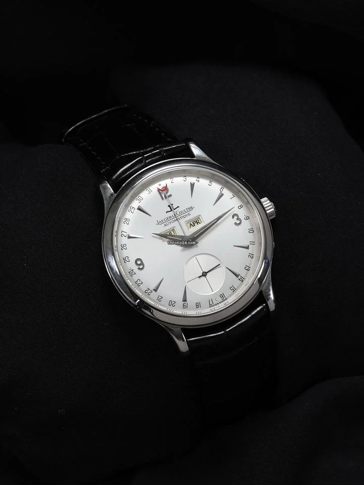 Jaeger-LeCoultre Pre-Owned Master Control Calendar Q147842 / 140.8.87 with box and papers