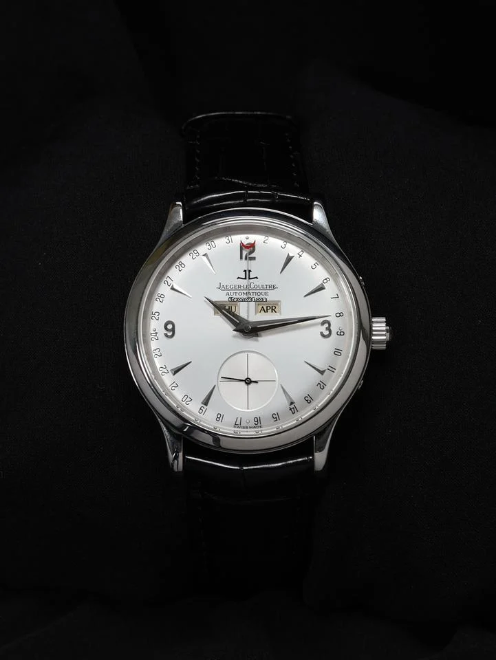 Jaeger-LeCoultre Pre-Owned Master Control Calendar Q147842 / 140.8.87 with box and papers