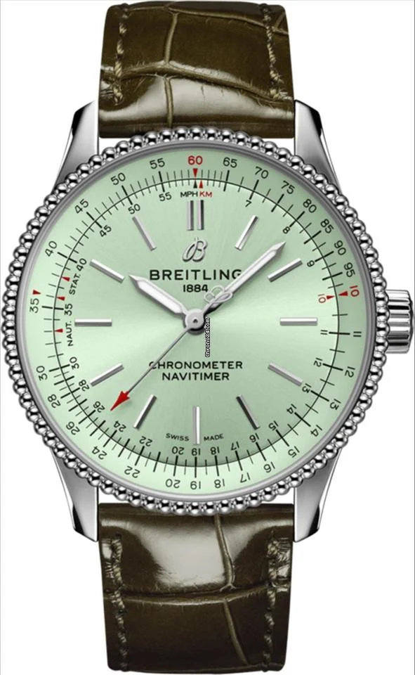 Breitling Navitimer Automatic 35 Unisex Watch A17395361L1P1 Full Complete Set
