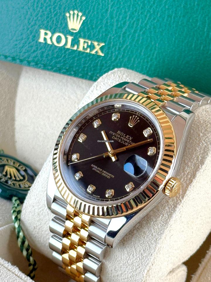 Rolex Datejust 41 Factory Diamond Dial