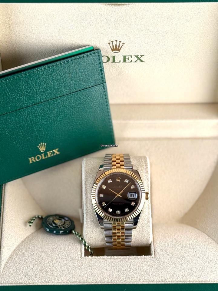Rolex Datejust 41 Factory Diamond Dial