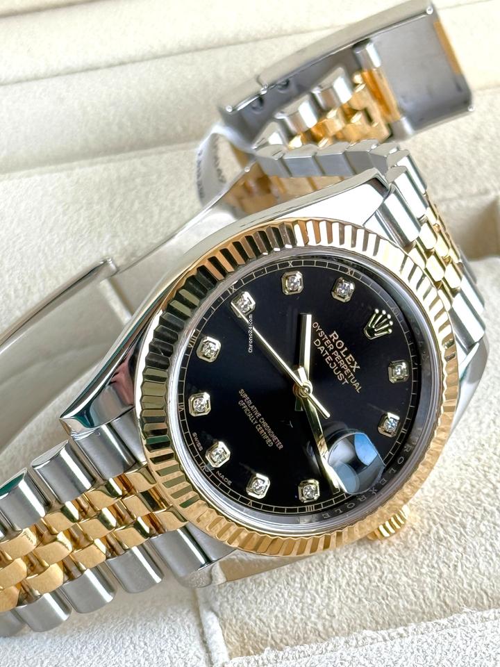 Rolex Datejust 41 Factory Diamond Dial