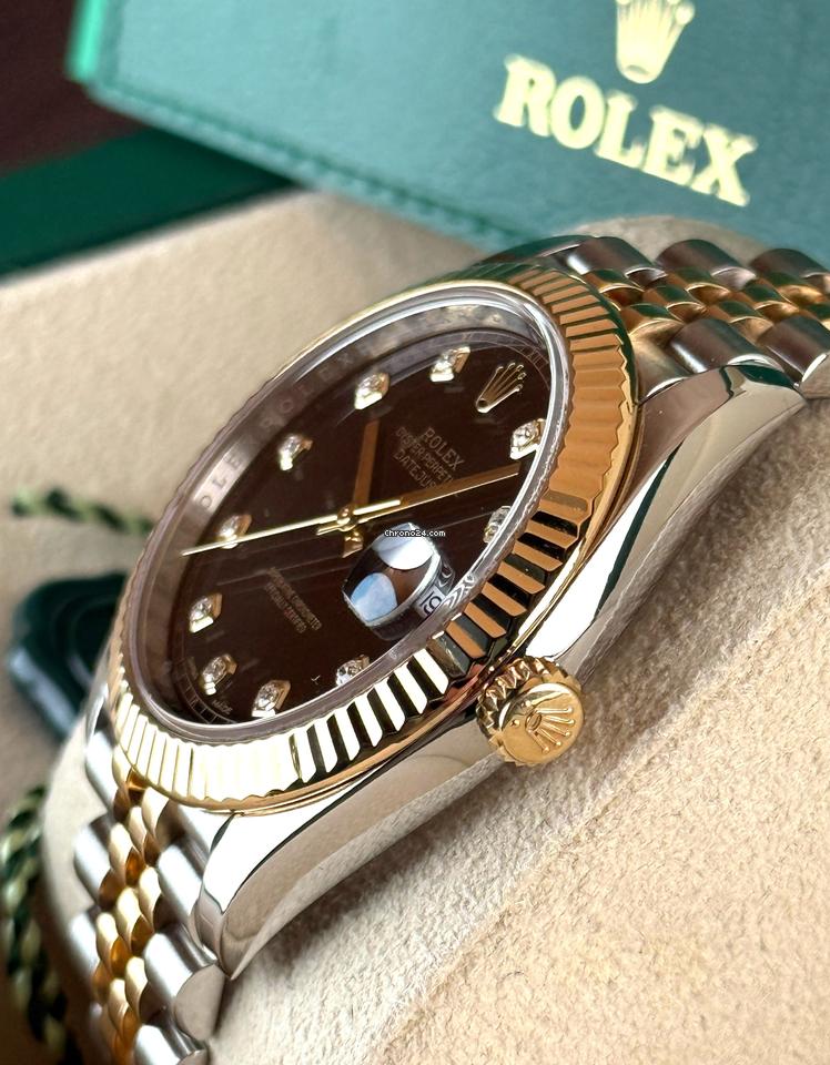 Rolex Datejust 41 Factory Diamond Dial