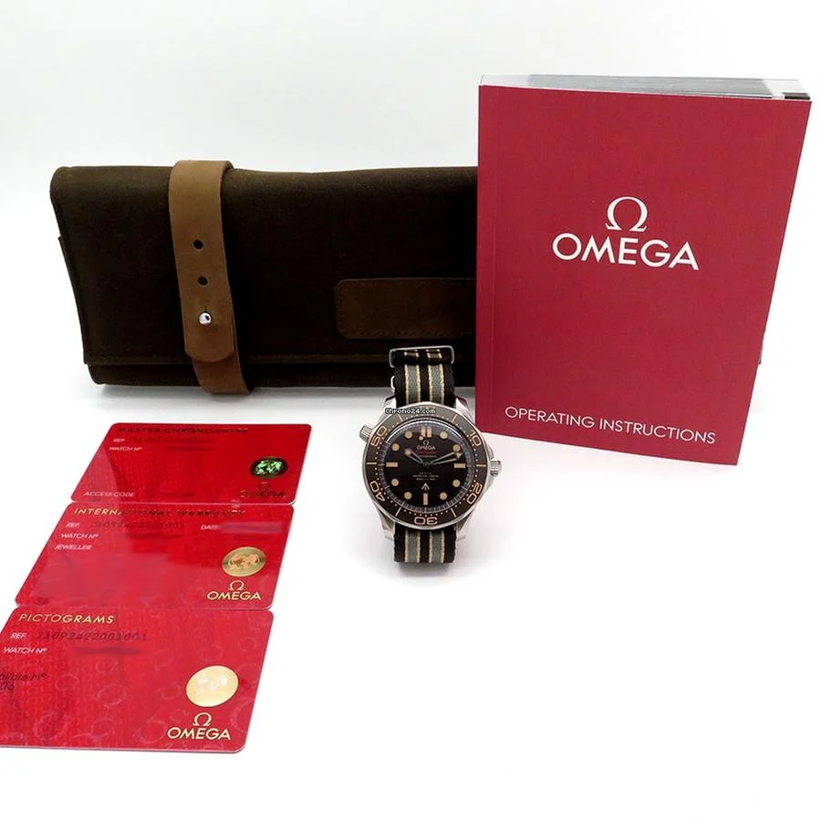 Omega Seamaster Diver 300m ‘007 Edition Titanium on NATO