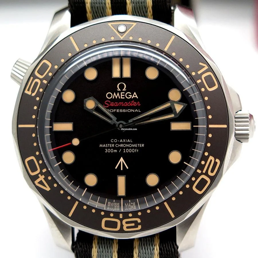 Omega Seamaster Diver 300m ‘007 Edition Titanium on NATO
