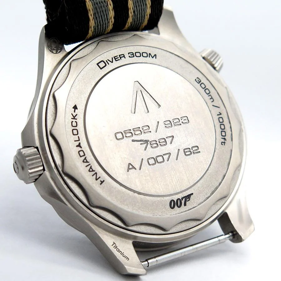 Omega Seamaster Diver 300m ‘007 Edition Titanium on NATO