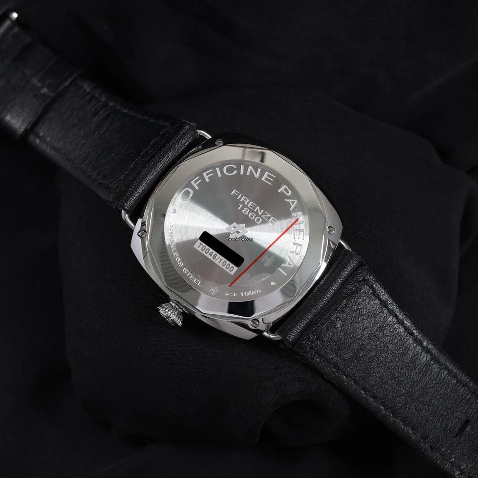 Panerai Pre-Owned Radiomir Black Seal Logo PAM00380 / PAM380 with box and papers