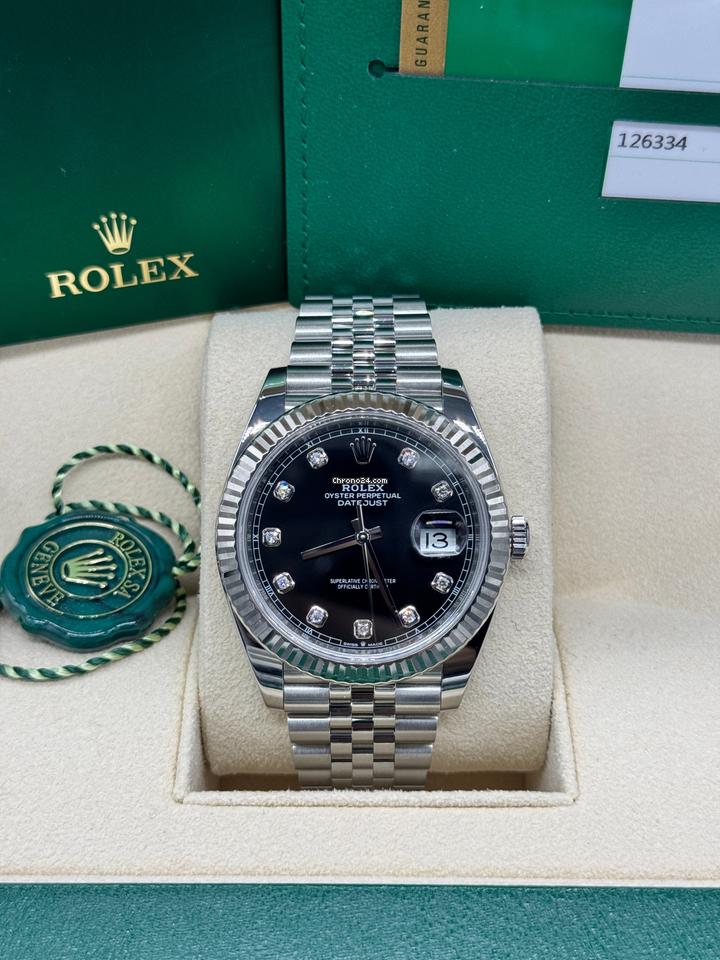 Rolex Datejust 41 2019 Black Diamond Jubilee