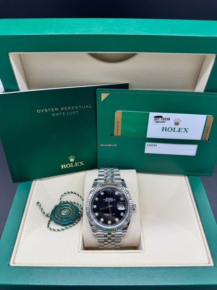 Rolex Datejust 41 2019 Black Diamond Jubilee