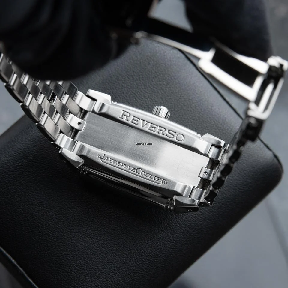 Jaeger-LeCoultre Reverso Gran Sport Steel Bracelet White Dial Automatic 290.8.60