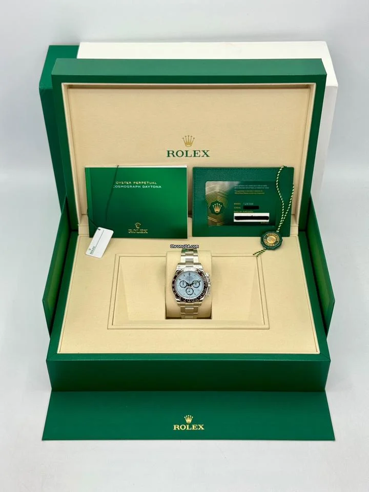 Rolex NEW 2025 Daytona 40mm 126506 Platinum Ice Blue Diamond Baguette Dial 10 Rolex NEW 2025 Daytona 40mm 126506 Platinum Ice Blue Diamond Baguette Dial