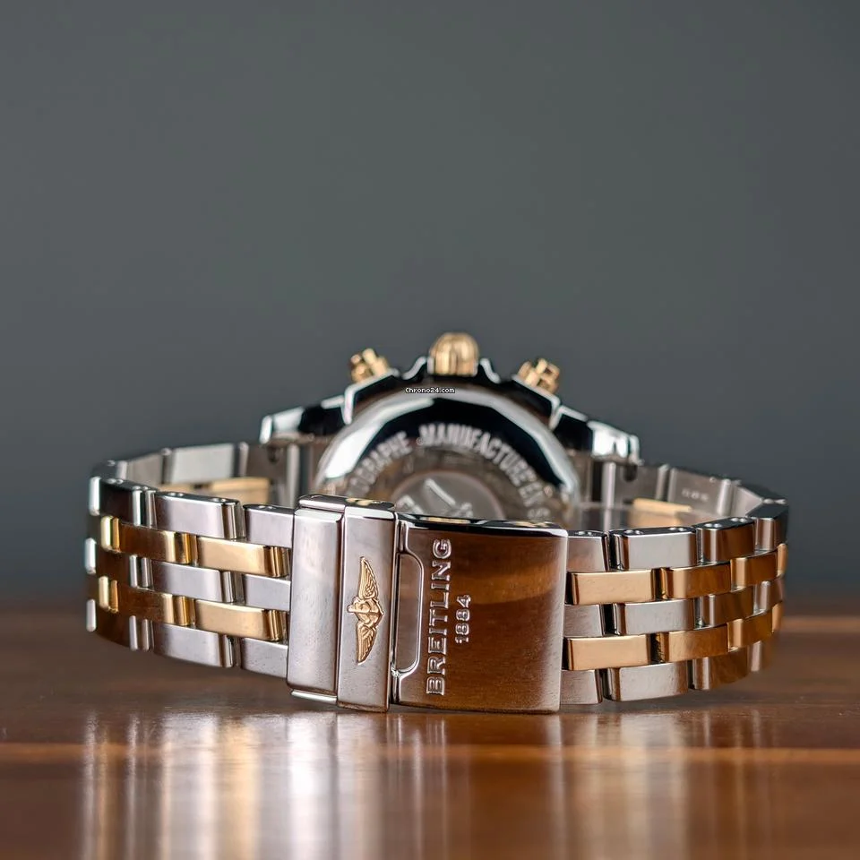 Breitling Chronomat 41 Complete Set Steel & Gold CB0140