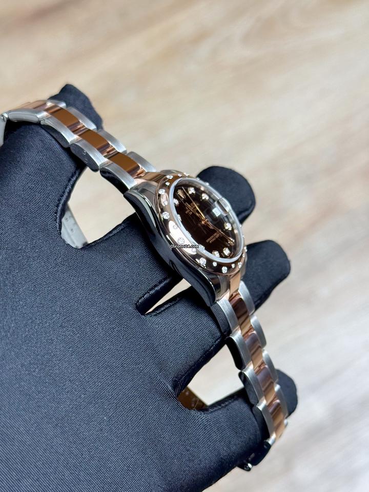 Rolex Datejust 31 2014 Like New 178341 Datejust 31 Black Diamond Domed Oyster