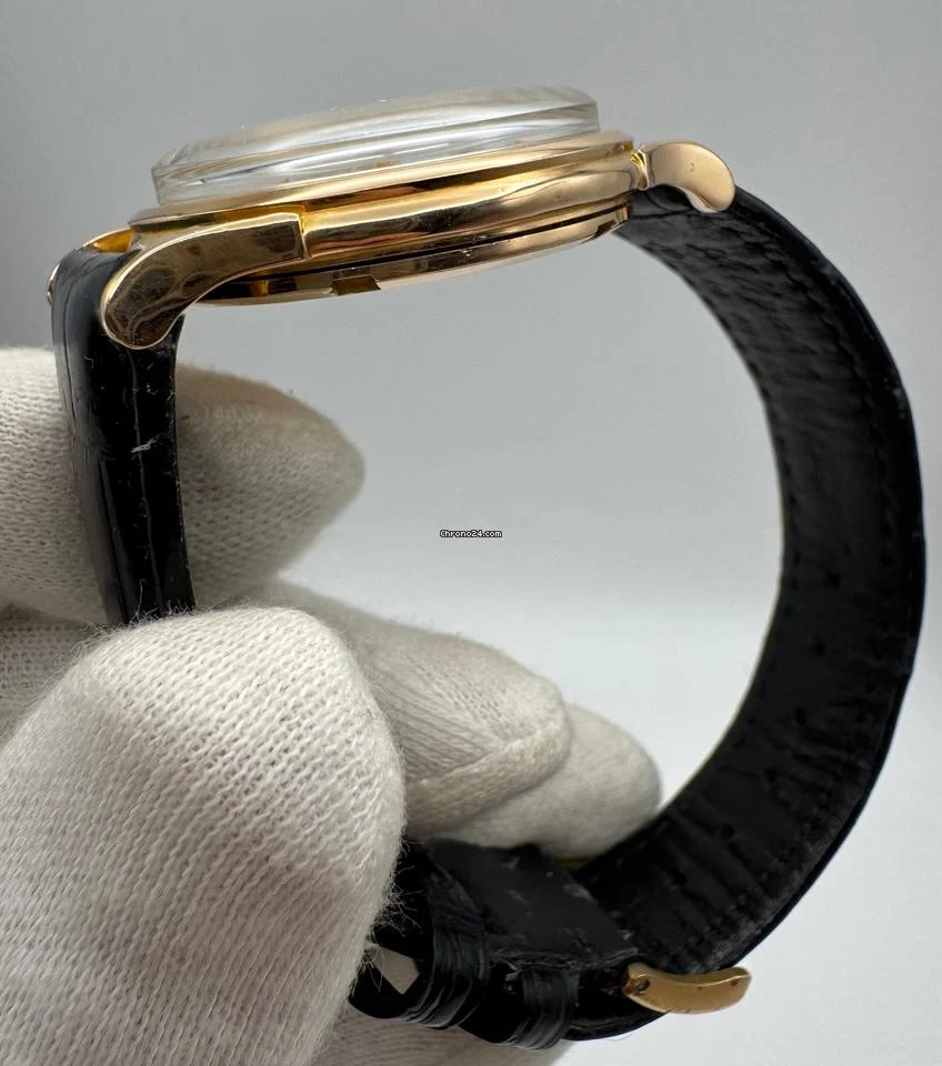 Omega Constellation 18K Rose Gold Silver Pie Pan Dial