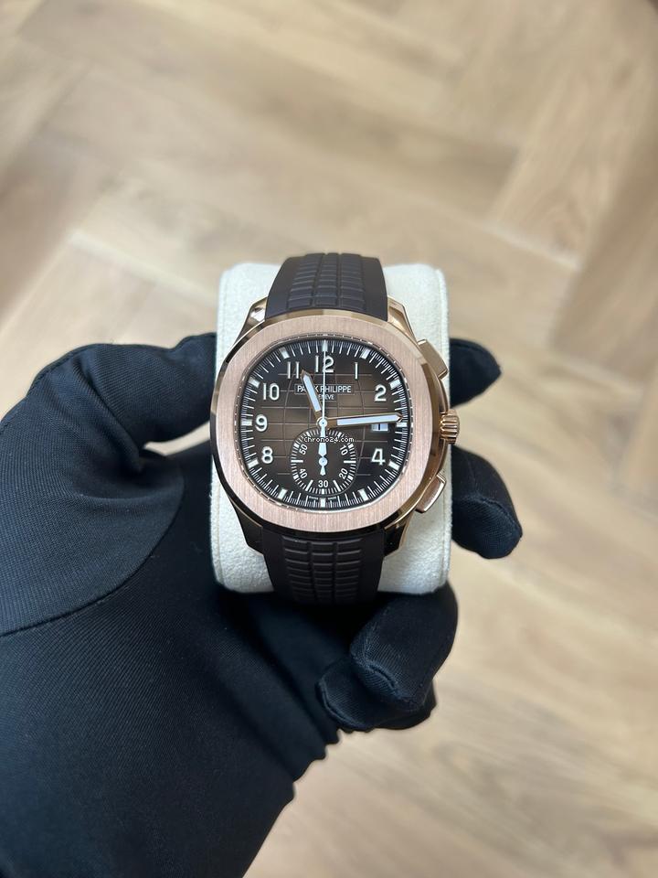 Patek Philippe Aquanaut Chronograph 2025 NEW Rose Gold Brown Dial