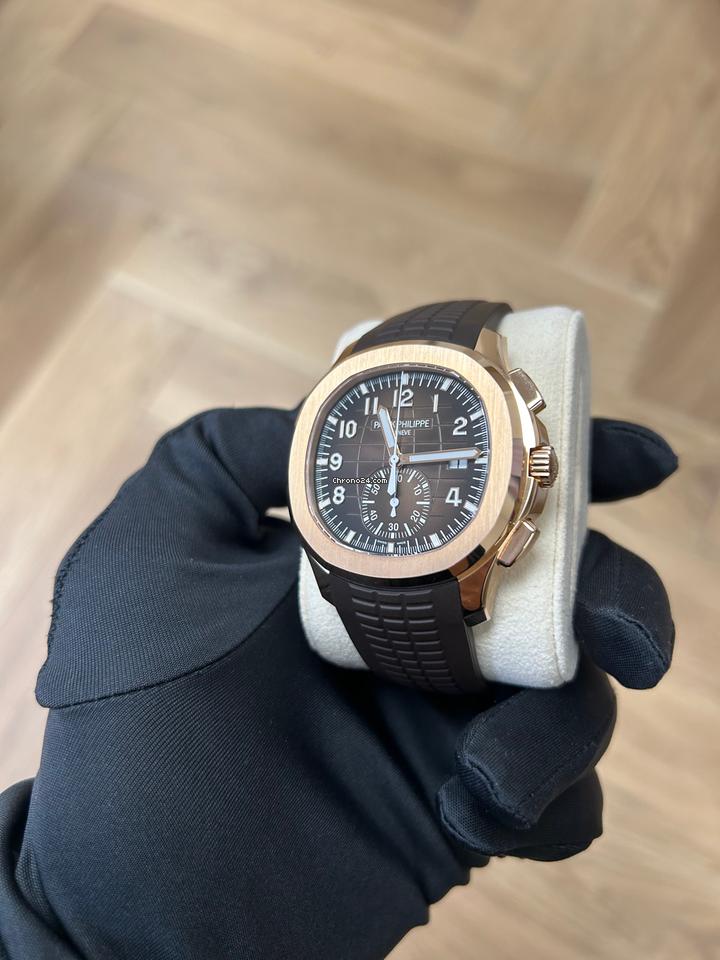 Patek Philippe Aquanaut Chronograph 2025 NEW Rose Gold Brown Dial