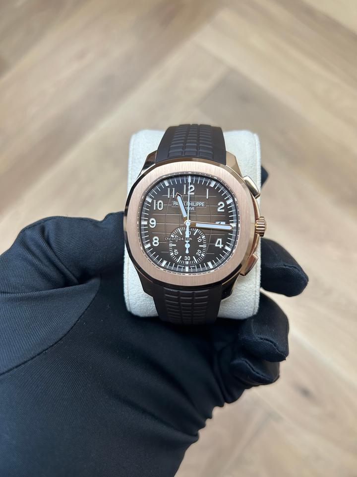 Patek Philippe Aquanaut Chronograph 2025 NEW Rose Gold Brown Dial 3 Patek Philippe Aquanaut Chronograph 2025 NEW Rose Gold Brown Dial