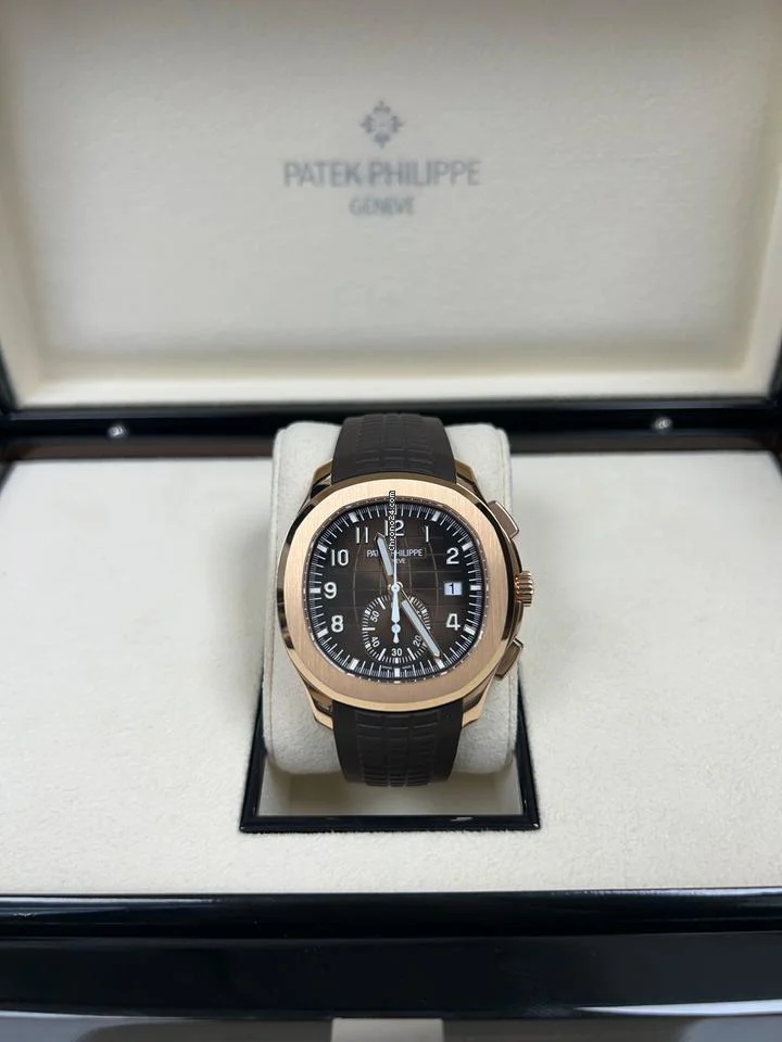 Patek Philippe Aquanaut Chronograph 2025 NEW Rose Gold Brown Dial 4 Patek Philippe Aquanaut Chronograph 2025 NEW Rose Gold Brown Dial