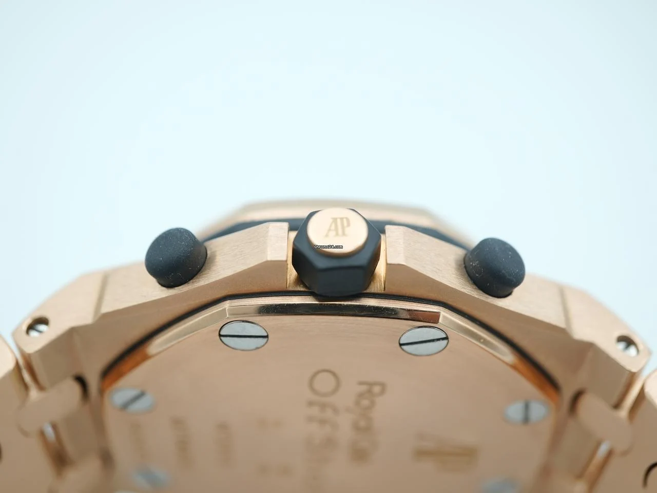 Audemars Piguet Royal Oak Offshore Chronograph Grey Dial 18K Rose Gold Bracelet 2003