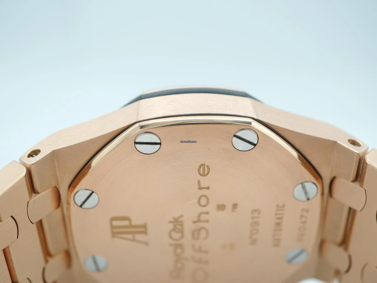 Audemars Piguet Royal Oak Offshore Chronograph Grey Dial 18K Rose Gold Bracelet 2003
