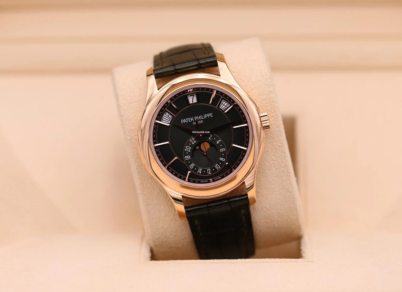 Patek Philippe Annual Calendar Rose Gold Green Dial
