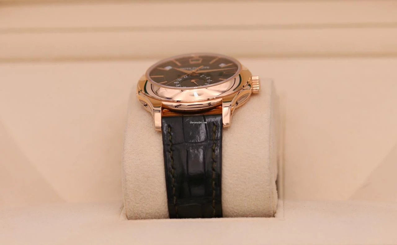 Patek Philippe Annual Calendar Rose Gold Green Dial
