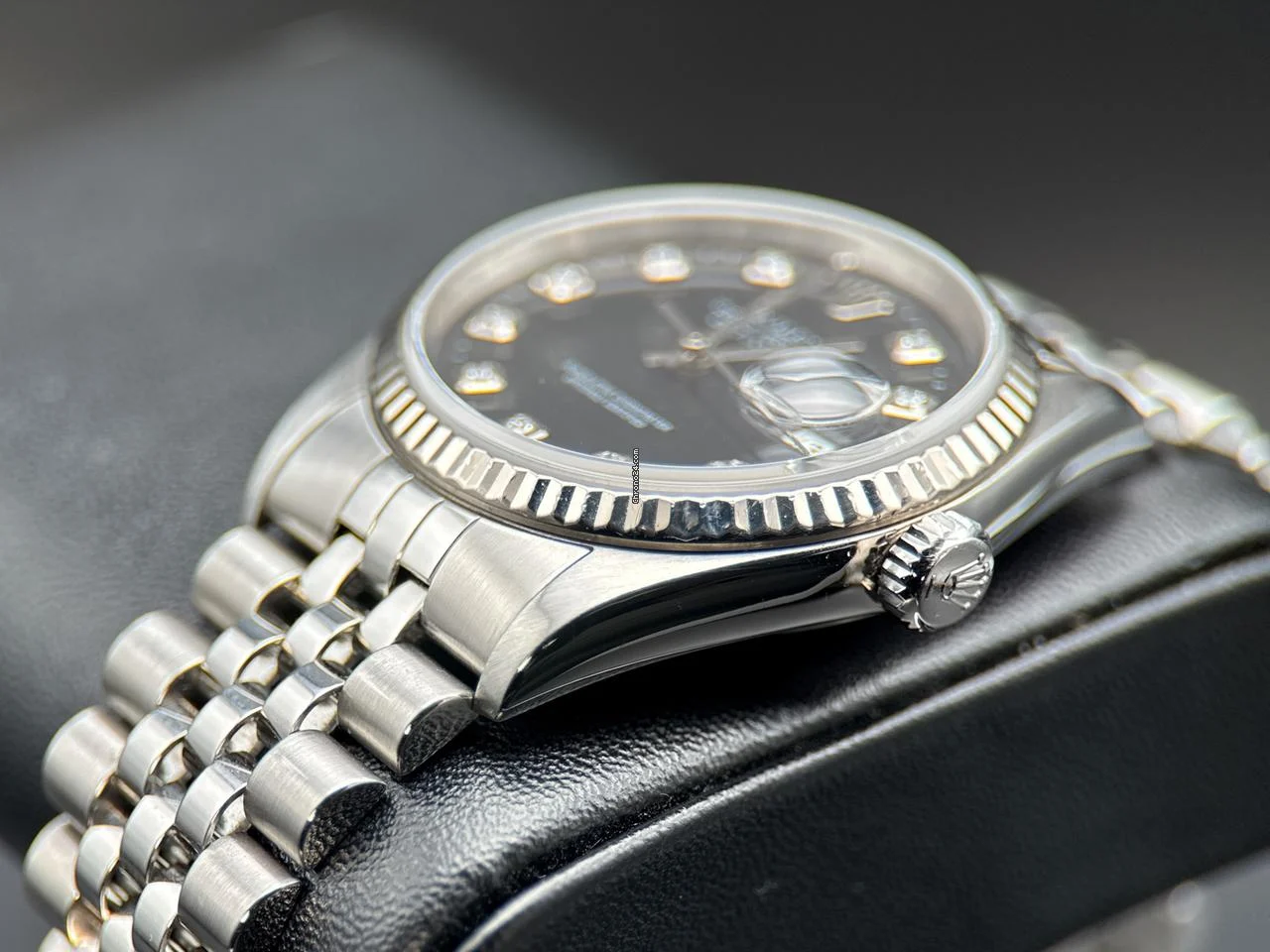 Rolex Datejust 36 16234, Black Diamond Dial, 2004