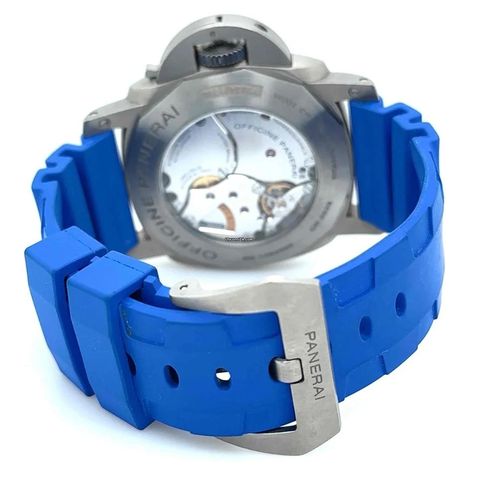 Panerai Reloj Hombre Luminor Mano Izquierda 8 Días Cuerda Manual 47mm Titanio PAM00368
