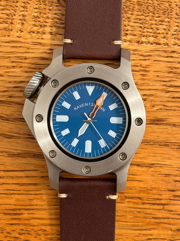 Kaventsmann Triggerfish 3 - Stainless Steel / Blue Dial / Limited Edition