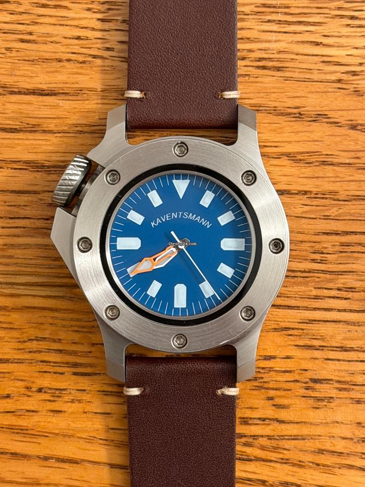 Kaventsmann Triggerfish 3 - Stainless Steel / Blue Dial / Limited Edition