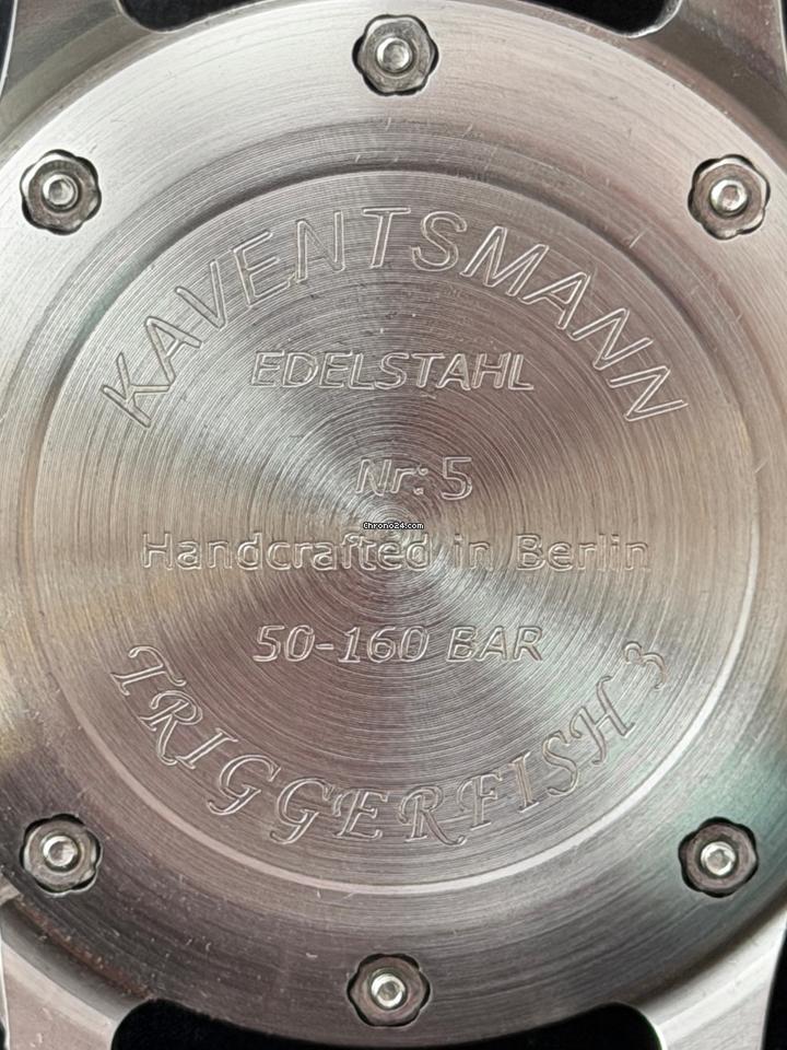 Kaventsmann Triggerfish 3 - Stainless Steel / Blue Dial / Limited Edition