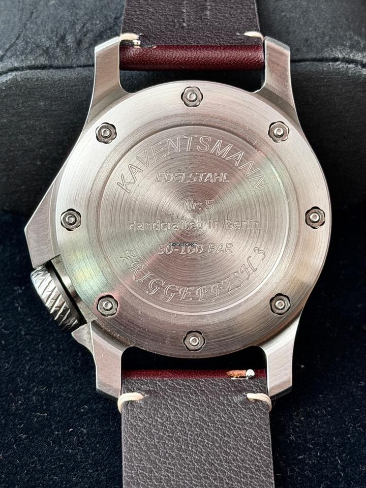 Kaventsmann Triggerfish 3 - Stainless Steel / Blue Dial / Limited Edition