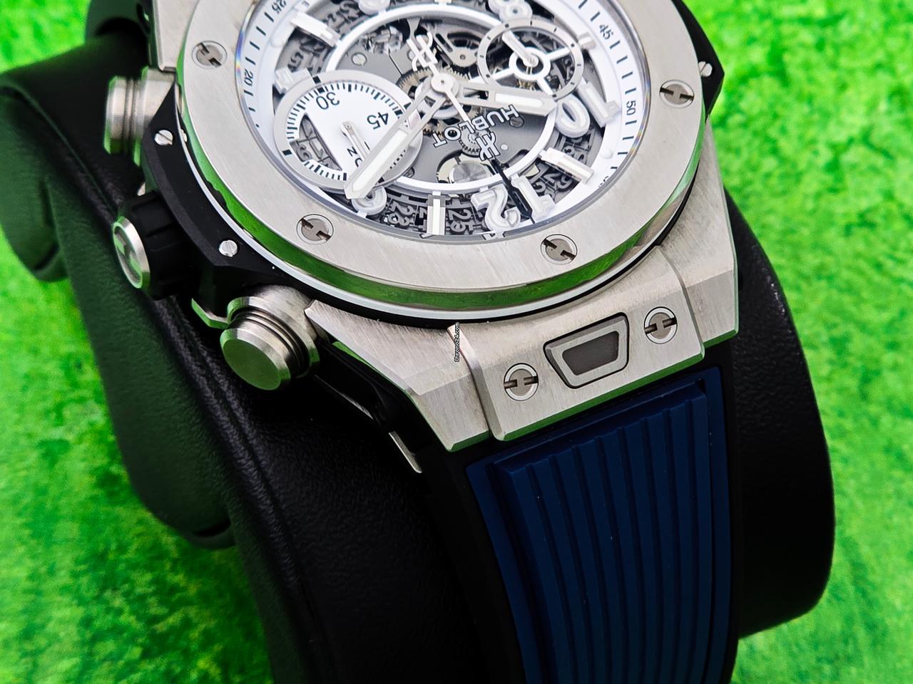 Hublot Big Bang Unico 45mm White Titanium JSM15 Ref 411.NE.2010.LR.JSM15 - Complete set 2019 14 Hublot Big Bang Unico 45mm White Titanium JSM15 Ref 411.NE.2010.LR.JSM15 - Complete set 2019