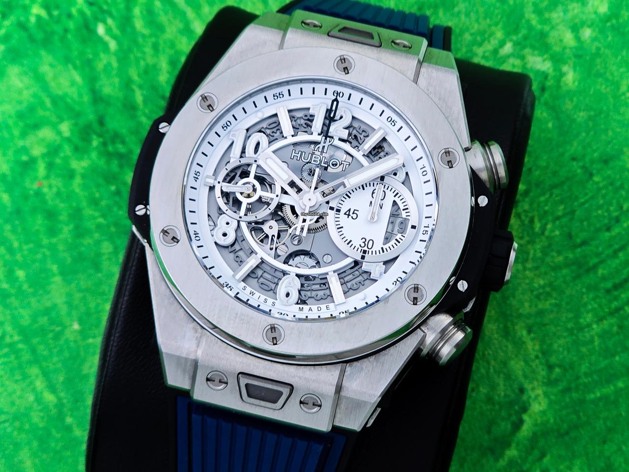 Hublot Big Bang Unico 45mm White Titanium JSM15 Ref 411.NE.2010.LR.JSM15 - Complete set 2019 3 Hublot Big Bang Unico 45mm White Titanium JSM15 Ref 411.NE.2010.LR.JSM15 - Complete set 2019