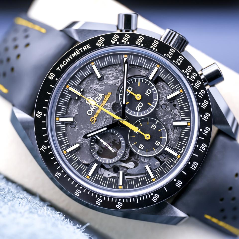 Omega Dark Side Of The Moon Apollo 8 Speedmaster 44mm 2024 Box & Papers