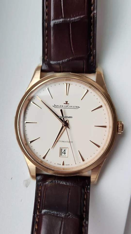 Jaeger-LeCoultre Master Ultra Thin Date Rose Gold BRAND NEW UNWORN with stickers from JLC