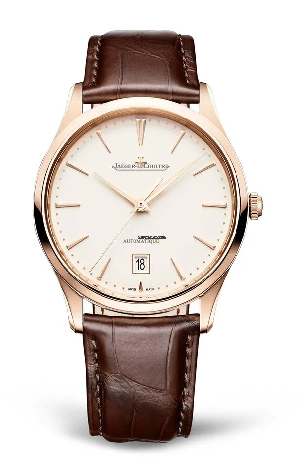 Jaeger-LeCoultre Master Ultra Thin Date Rose Gold BRAND NEW UNWORN with stickers from JLC