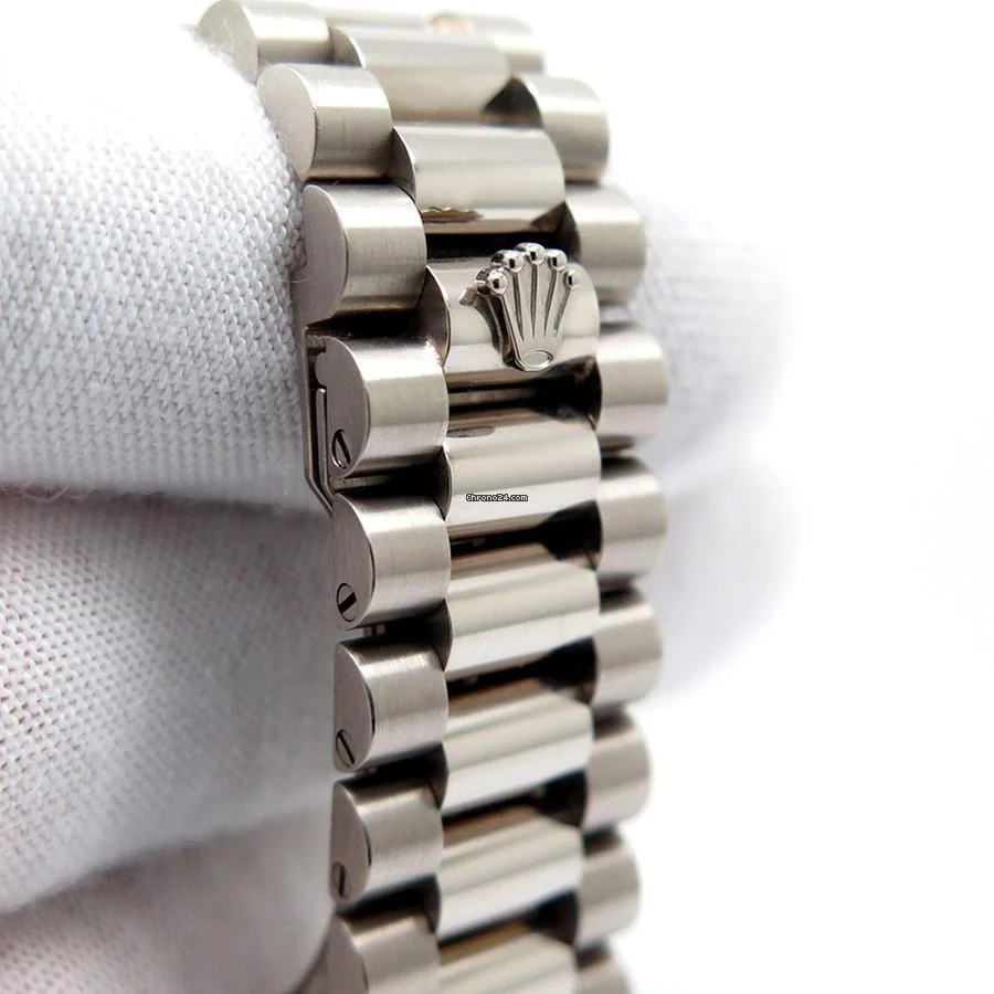 Rolex 18239 Day Date 18K White Gold with Silver Diamond Dial 8 Rolex 18239 Day Date 18K White Gold with Silver Diamond Dial