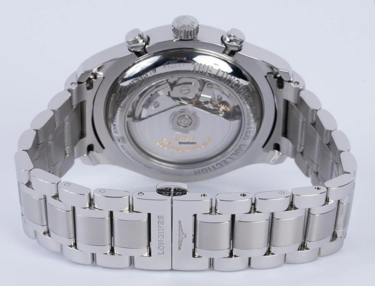 Longines Master Collection Automatic Chronograph 2016 Full Set L2.773.4.78.3 Steel 42mm