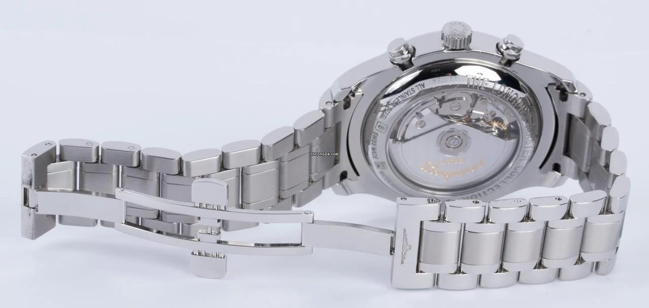 Longines Master Collection Automatic Chronograph 2016 Full Set L2.773.4.78.3 Steel 42mm