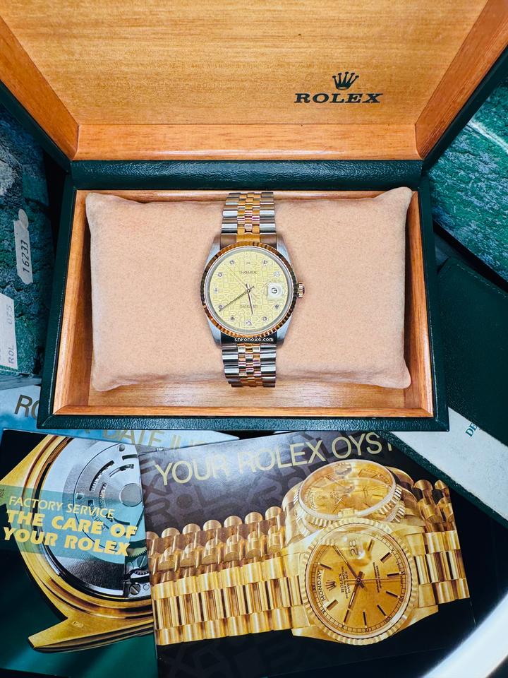 Rolex Datejust 36 1990 Rolex Datejust 36mm Two Tone Jubilee