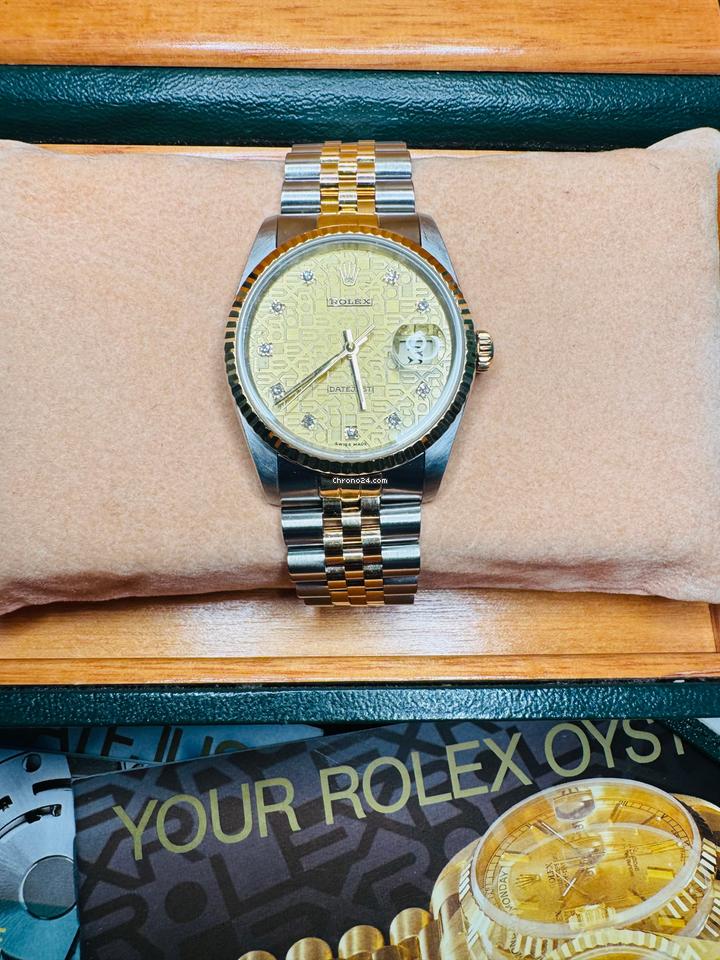 Rolex Datejust 36 1990 Rolex Datejust 36mm Two Tone Jubilee